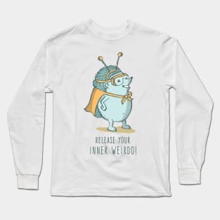 Inner Weirdo Hedgehog Long Sleeve T-Shirt